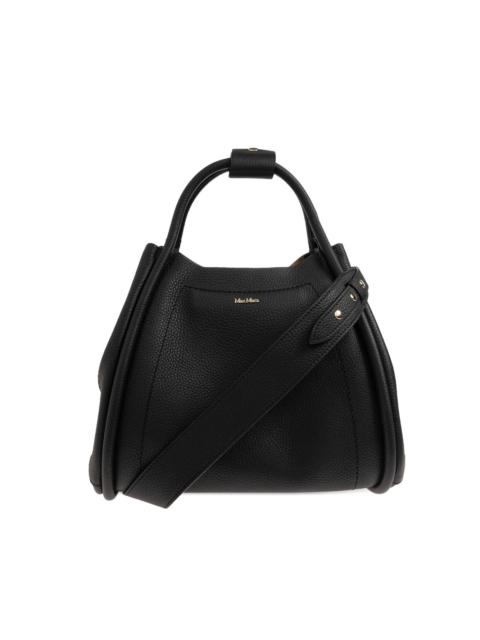 Marines leather tote bag