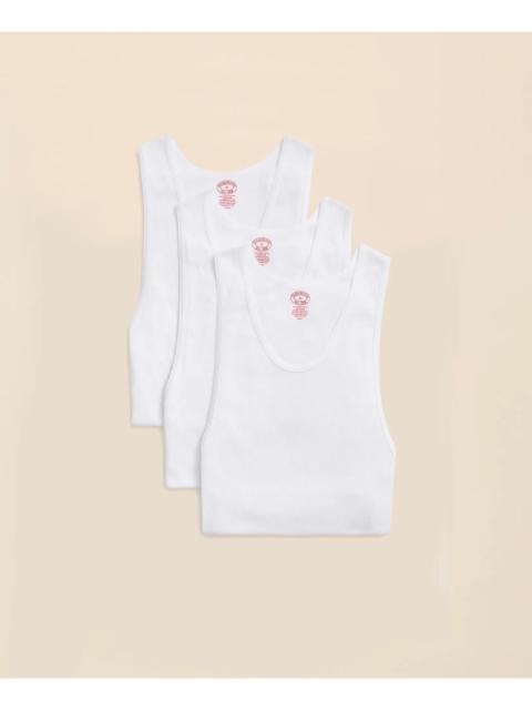 Brooks Brothers Supima® Cotton Athletic Undershirt-3 Pack