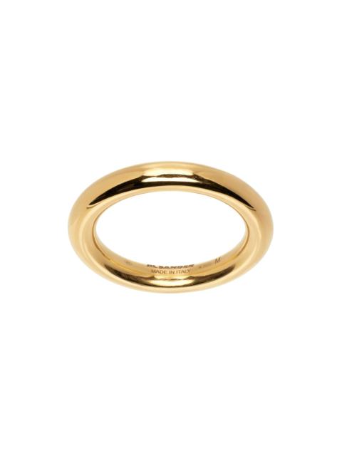 Jil Sander Gold Classic Ring