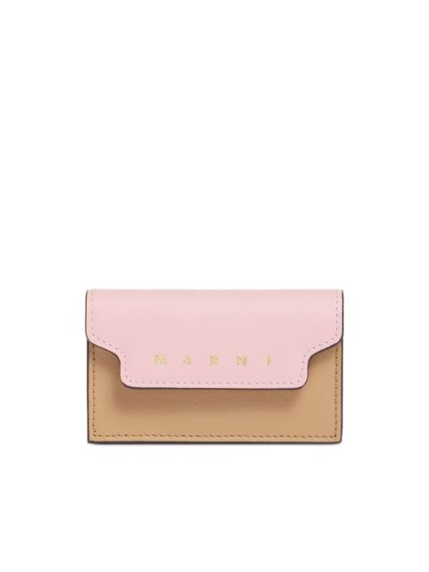Marni saffiano leather wallet