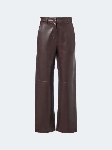 'S Max Mara Coated jersey wide-leg pants