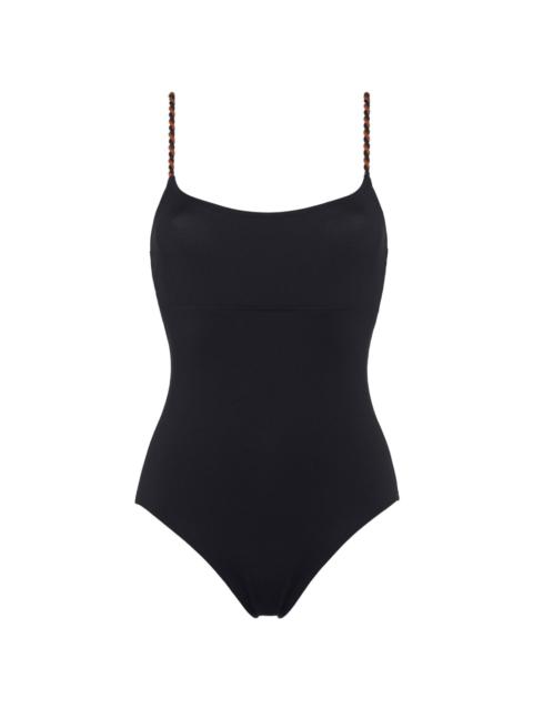 Carnaval twisted-straps swimsuit