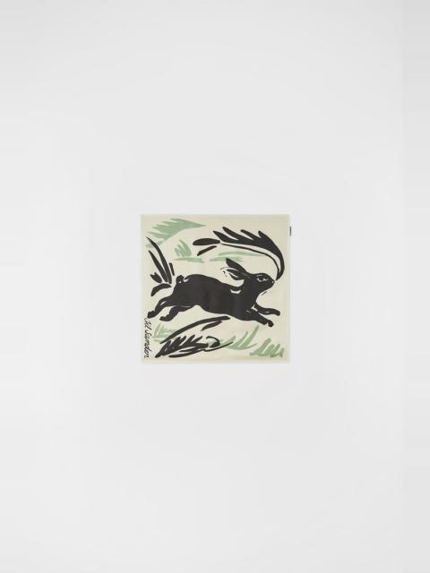 Jil Sander Rabbit Foulard
