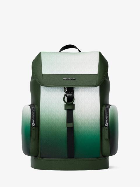 MICHAEL KORS Cooper Medium Ombré Signature Logo City Backpack