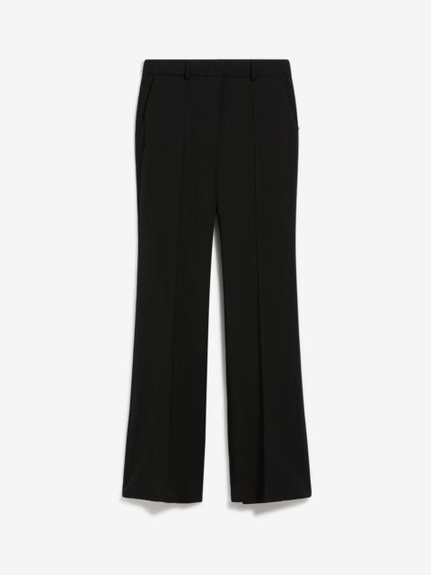 HANGAR Flared stretch wool trousers