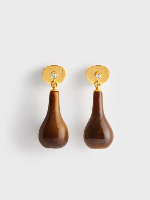 TOTEME Tiger's eye drops honey/gold
