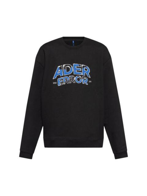 logo embroidered sweatshirt