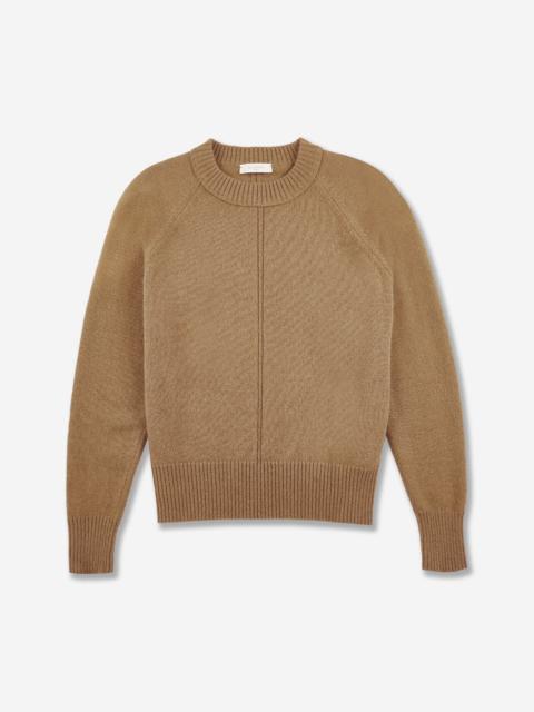 SLOWEAR Regular fit crewneck sweater in wool and Angora