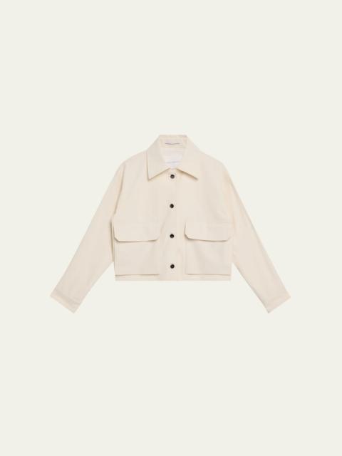 MARIA McMANUS Cropped Swing Cotton Jacket