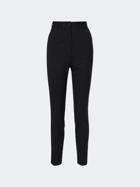 Dolce & Gabbana Wool-blend slim pants