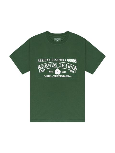 DENIM TEARS Denim Tears ADG Tee 'Washed Green'