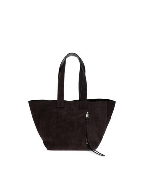 ALLSAINTS Alba zip leather tote bag
