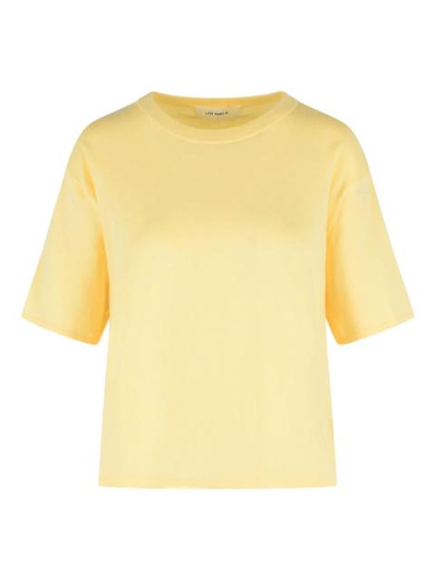 LISA YANG ribbed dropped-shoulder T-shirt