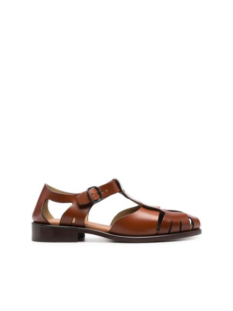 Pesca 30mm leather sandals