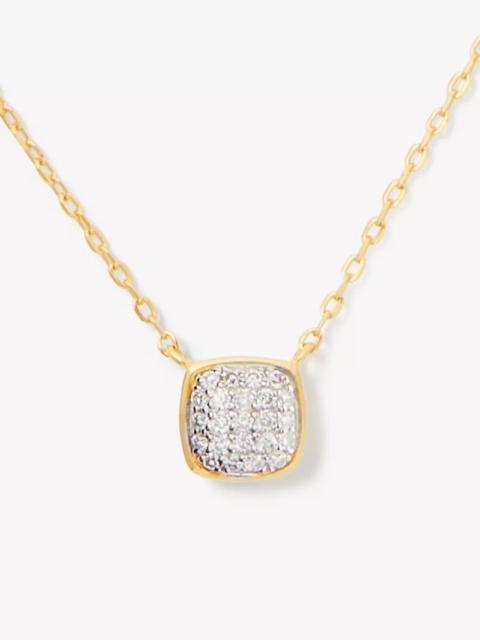 kate spade Kate Spade Fine Time To Shine Pavé Diamond Pendant