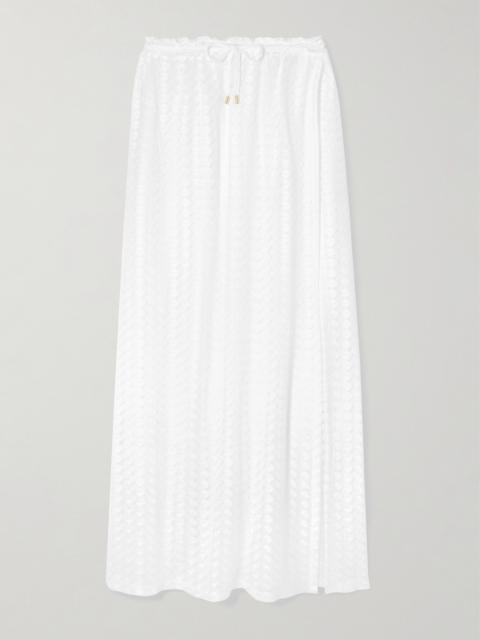 MELISSA ODABASH Mendi Open-knit Maxi Skirt