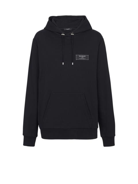 Balmain Pierre Balmain label hoodie