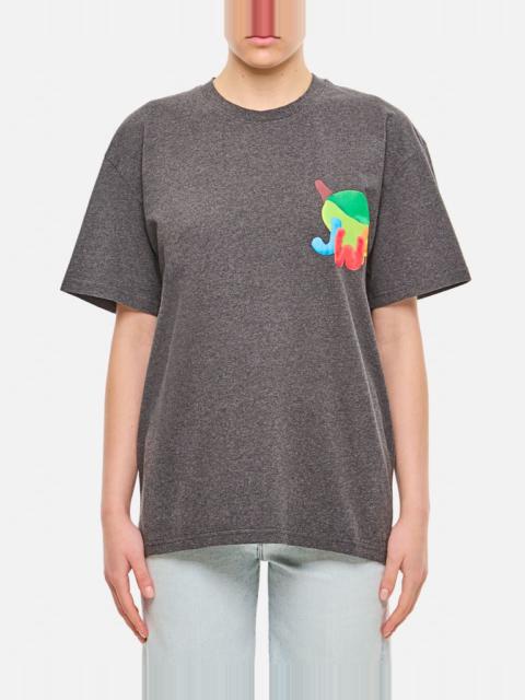 JW ANDERSON X CLAY LIME PRINT UNISEX T-SHIRT