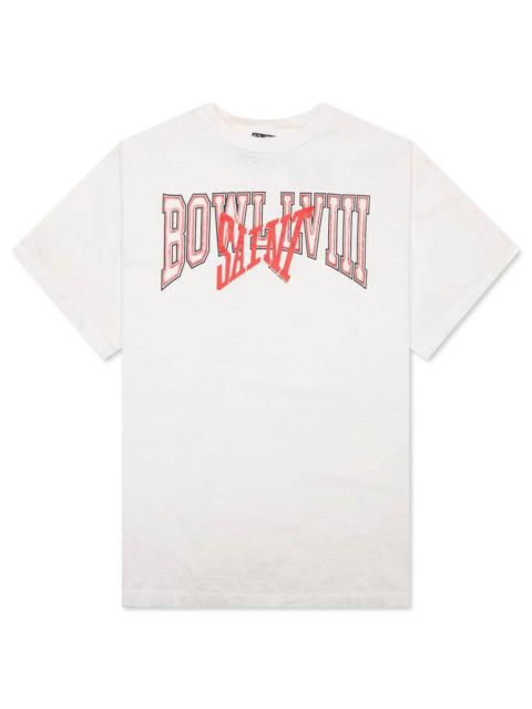 FEATURE X SAINT MICHAEL SAINT BOWL S/S TEE - BLACK