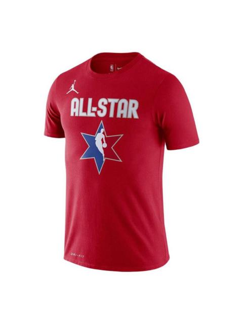 Jordan Air Jordan ALL-STAR NBA 2020 DRI-FIT T-Shirt 'Red' BV9193-667