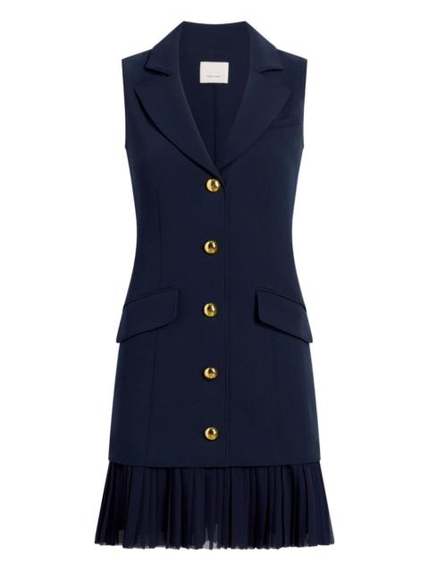 Cinq à Sept button-embellishment mini dress