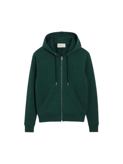 AMI Paris AMI DE COEUR ZIP-UP HOODIE