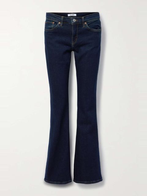 RE/DONE Baby Boot mid-rise flared jeans