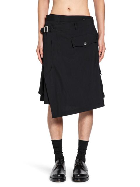 Comme des Garçons Homme Plus Asymmetric Overlay Shorts