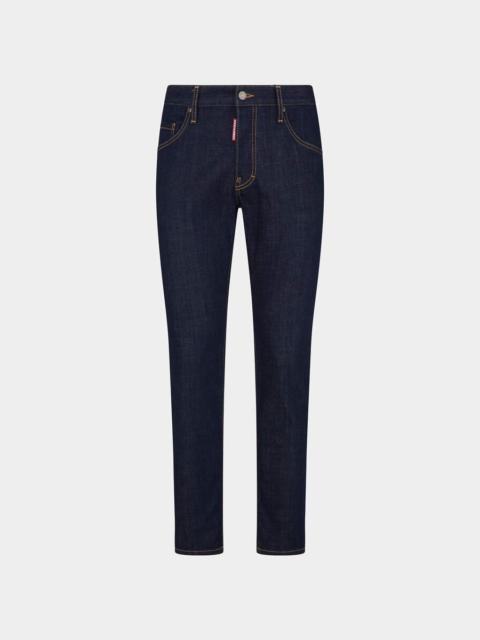 DSQUARED2 DARK RINCE WASH SKATER JEANS