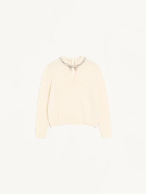 Valentino EMBROIDERED WOOL JUMPER