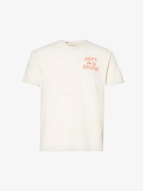 GALLERY DEPT. French branded-print cotton-jersey T-shirt