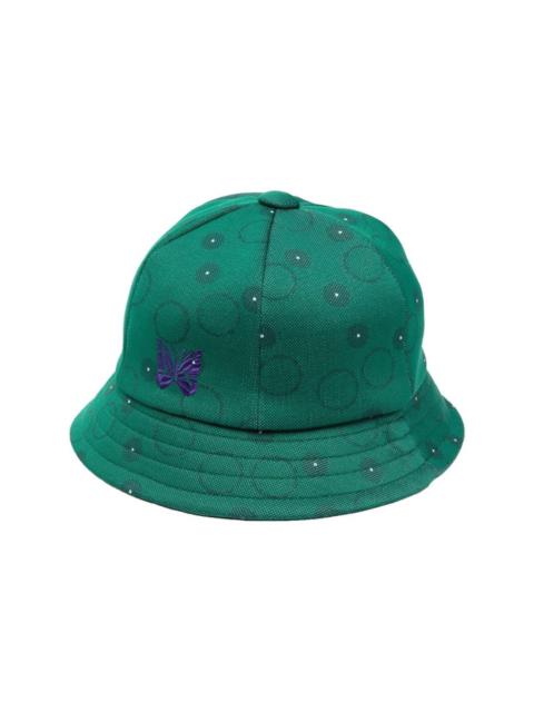 NEEDLES circle-print bucket hat