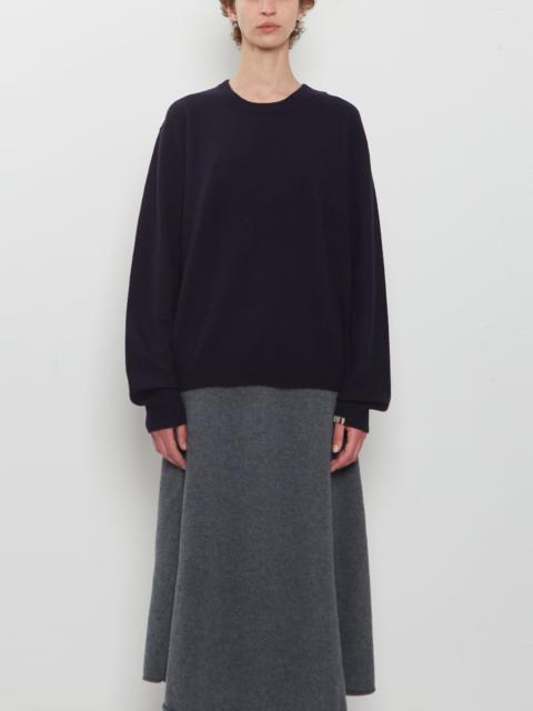 extreme cashmere n°397 Bis Cashmere Crewneck — Navy
