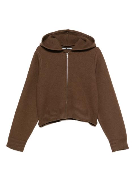 KASSL Editions zip-up hoodie