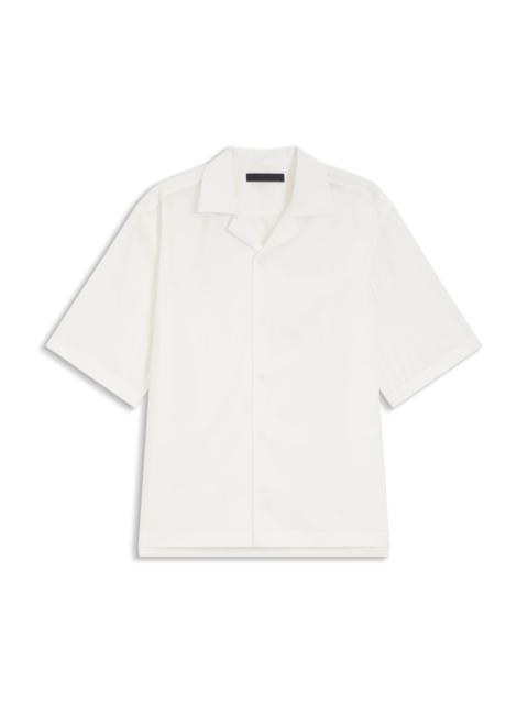 BOSS BOSS BY BECKHAM RELAXED-FIT SHIRT IN FLUID FABRIC