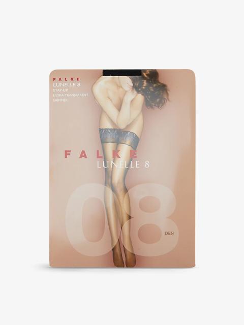 FALKE Lunelle Peacock stockings