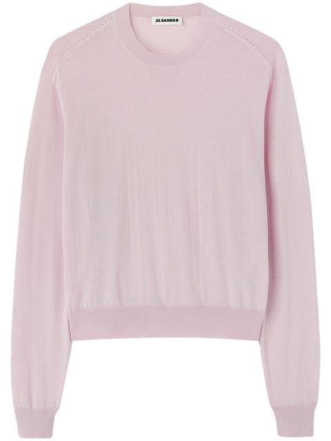 Jil Sander crew-neck fine jumper