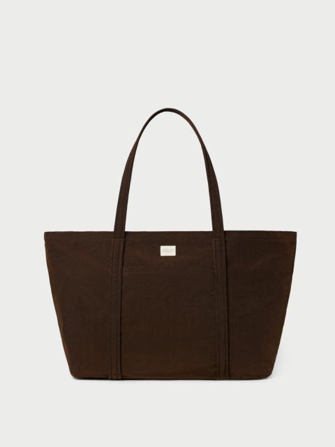 LOEFFLER RANDALL Dina Chocolate Travel Tote