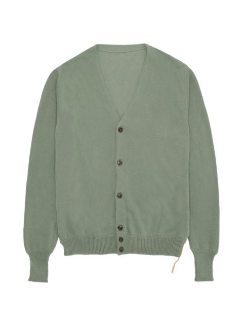 FORTELA buttoned ribbed cardigan