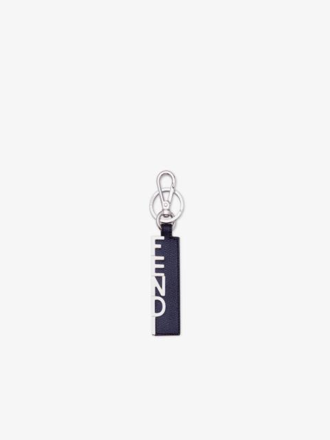 FENDI Blue leather key ring