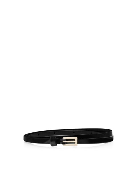 TOM FORD PATENT LEATHER NEEDLE BELT