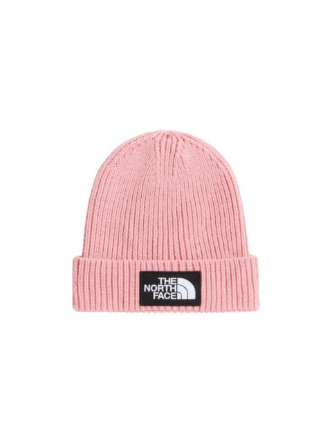 The North Face TNF Logo Box Cuffed Beanie GS "Primrose" NF0A8CGUNO9
