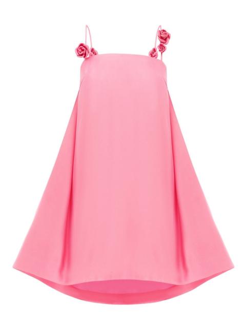 LEO LIN Fiona rose-straps mini dress