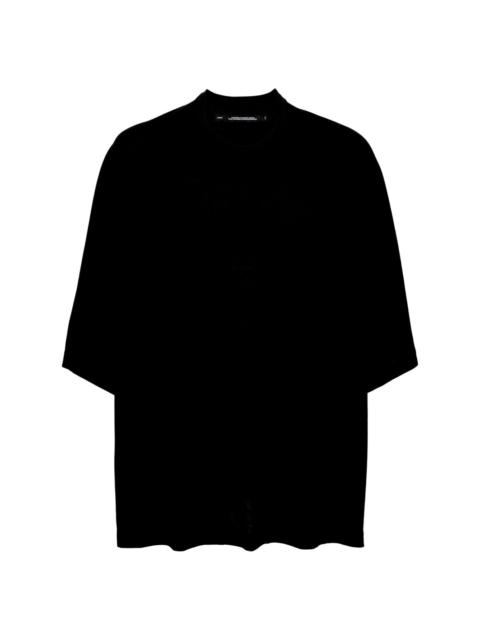 raglan-sleeves cotton T-shirt