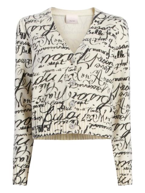 Cinq à Sept Love Journal Morgan buttoned cardigan