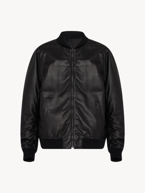 The Row Shawn Jacket in Leather