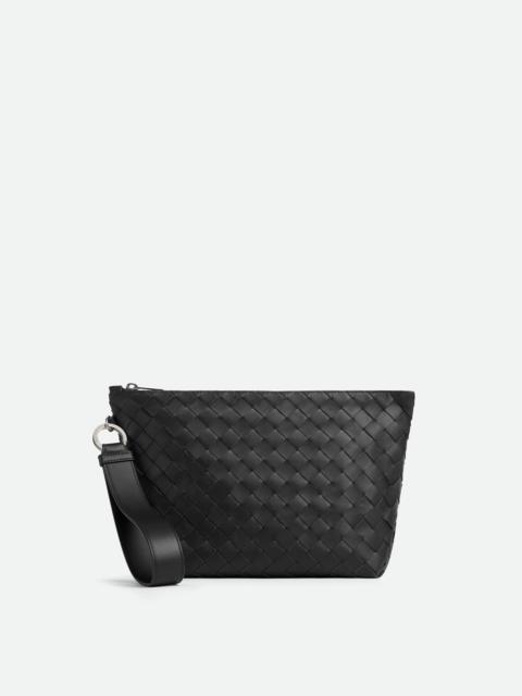 Intrecciato Travel Pouch With Wristlet