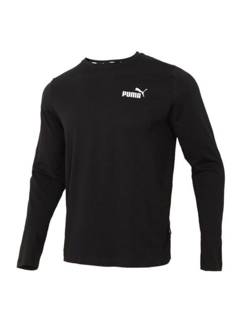 PUMA Essentials Long Sleeve T-Shirt 'Black' 845924-01