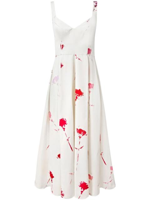 Alejandra Alonso Rojas floral-print midi dress