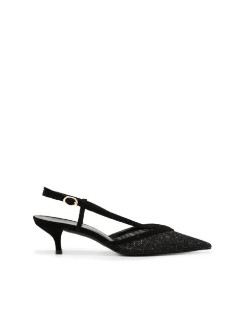 Stuart Weitzman Noche 50mm slingback pumps